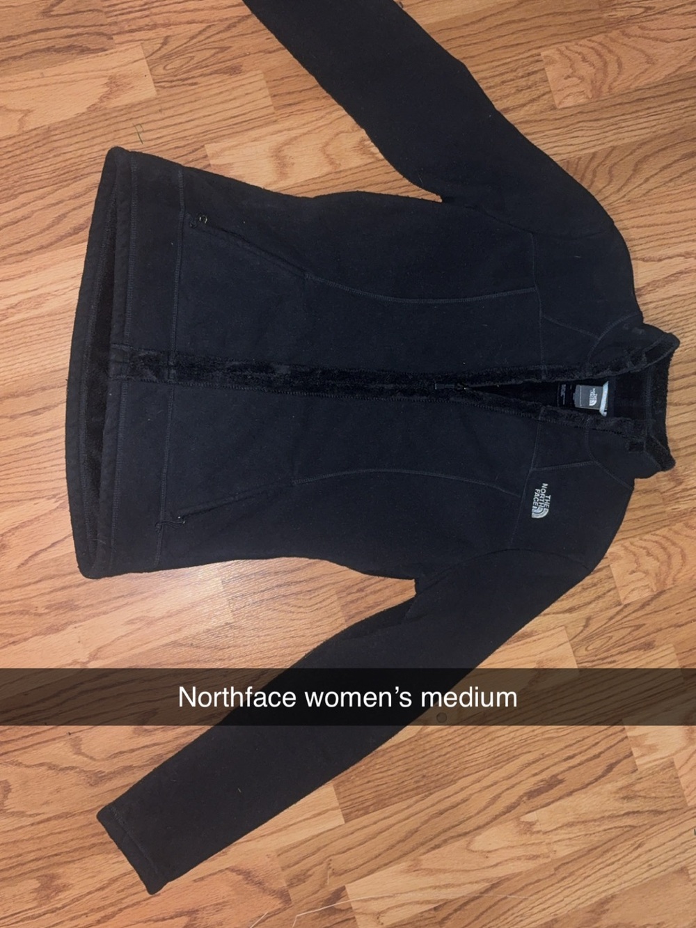 The North Face Black Teddy Fleece Jacket - Women's